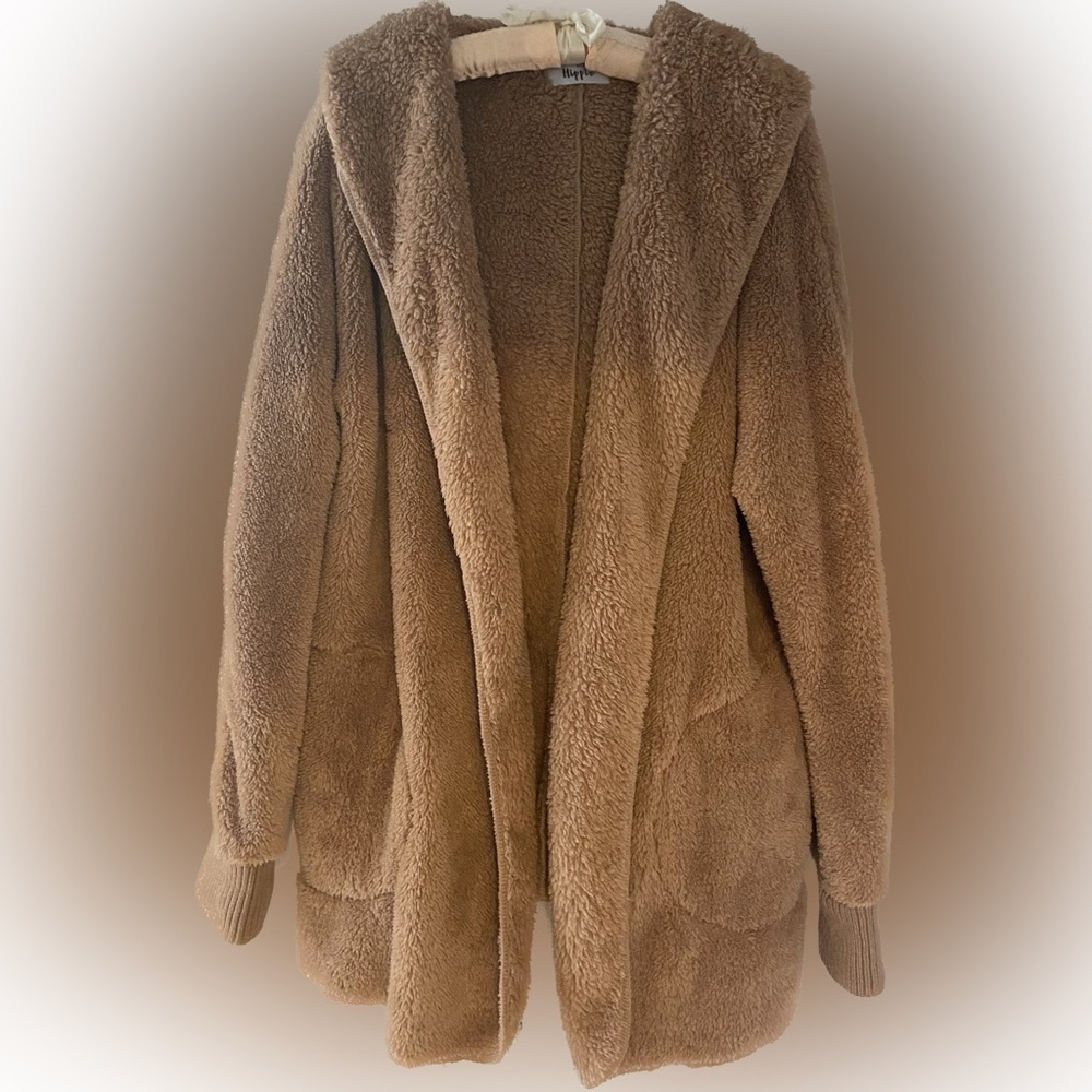 Cozy Soft Jacket Hoodie, Teddy Bear Soft